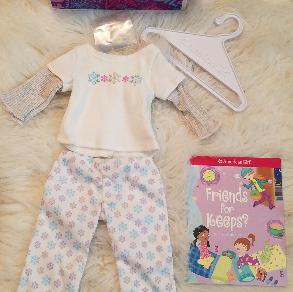 NWT American Girl-Snuggly Snow PJ's